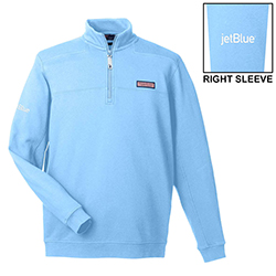 MEN'S VINEYARD VINES COLLEGIATE SHEP 1/4 ZIP